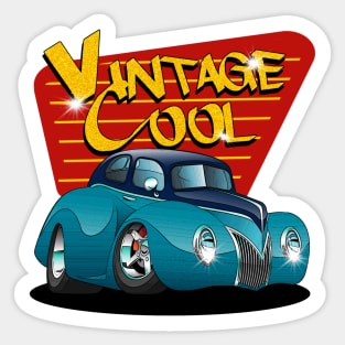 Vintage Cool - Street Rod Sticker